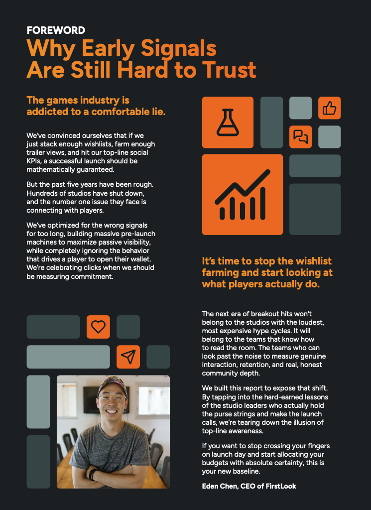 cover page of the firstlook signals of success whitepaper